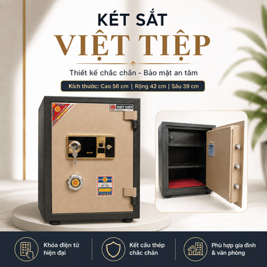 Két sắt K60 vân tay